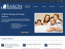 Tablet Screenshot of barontts.com